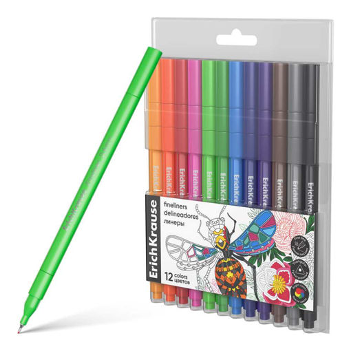 Picture of ERICHKRAUSE ART SPIRIT FINELINERS X12 PACK